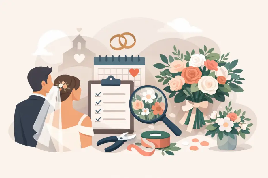 Guida ai fiori per matrimonio senza errori