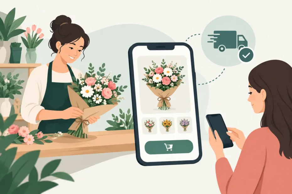 Test app fioristi locali per ordini senza sorprese