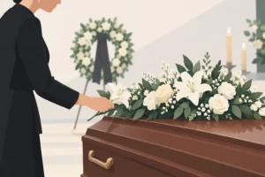 Galateo fiori funerale, gesti di rispetto