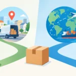 Quando scegliere consegna locale o internazionale