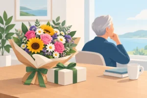 Regali floreali per pensionamento ben scelti